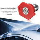 High Pressure Washer Spray Nozzle Tip Car Wash Water Gun Coupler Joint Connector