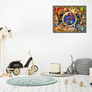 Frameless Oil Painting By Numbers Character Kit Hand Painted Canvas Wall Picture