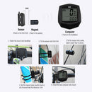 Waterproof Bicycle Computer Wired Odometer Cycling Bike Speedometer Stopwatch