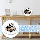 Multi-layer Wooden Wedding Supplies With Hands Holding Heart Ornaments`