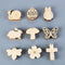 Wooden DIY Hanging Ornaments Easter Wood Chips Easter Decorations Easter eggs