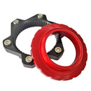 Bicycle Hub Disc Brake Center Lock Adapter Disc Brake Rotor Adaptor for 6 Bolt