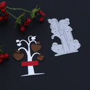 Snowvirtuos Love Heart Tree DIY Metal Stencil Scrapbook Crafts Embroidery S