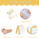 The quality of 12 KP stand brand is 9*6.3*4.8cm the material is acrylic a