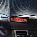LED Backlight Digital Clock Inside Outside Car Temperature Battery Voltage Meter