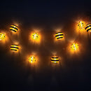 10 Lights Nylon Strings Lanterns Scary String Stripe Bat Mixed Halloween Light