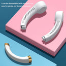 4000mAh Summer Cooling Leafless Personal Handheld Hanging Neck Fan (White)