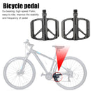 MEROCA Anti-Brief Bicycle Pedal Footpegs DU Bearing Aluminum Alloy Bike Pedals