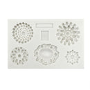 Fondant 5 Cavity European Gem Silicone Mold Turn Sugar Chocolate Mould