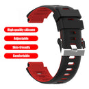 Watchband for Garmin Forerunner 220/230/235/620/630/735xt (Black Red) Newly