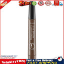 SUAKE Waterproof Eyebrow Pen 4-Fork Tip Eye Brow Pencil Brown (Dark Brown) Newly