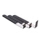 8PCS Stainless Steel Ceramic Clay Sculpture Wax/Rubber Handle DIY Ceramic Carving
