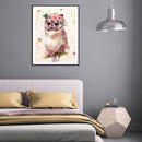 DIY Full Round Drill Diamond Painting Animal Mosaic Rhinestone Art