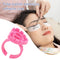 100pcs Heart Eyelash Extension Glue Ring Holder Eye Lash Disposable Glue Cups