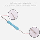 Weave Crafts Sweater Crochet Set Sewing Needles Double-headed 10 Pieces