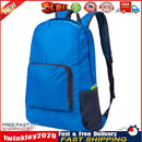 20L Men Women Backpack Folding Lightweight Trekking Travel Rucksack (Blue) Newly