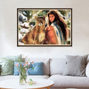 Beauty Big Cat 5D Diamond Painting Embroidery DIY Cross Stitch Home Decor
