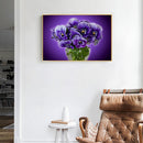 5D DIY Diamond Painting Purple Phalaenopsis Full Round Drill Mosaic Art Picture
