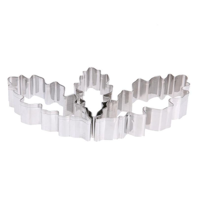 3pcs Stainless Steel Petals Shape Fondant Cake Mold Cookie Cutter Tools