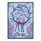 11CT Full Cross Stitch Elk Stamped DIY Kits Handmade Cotton Thread Embroidery