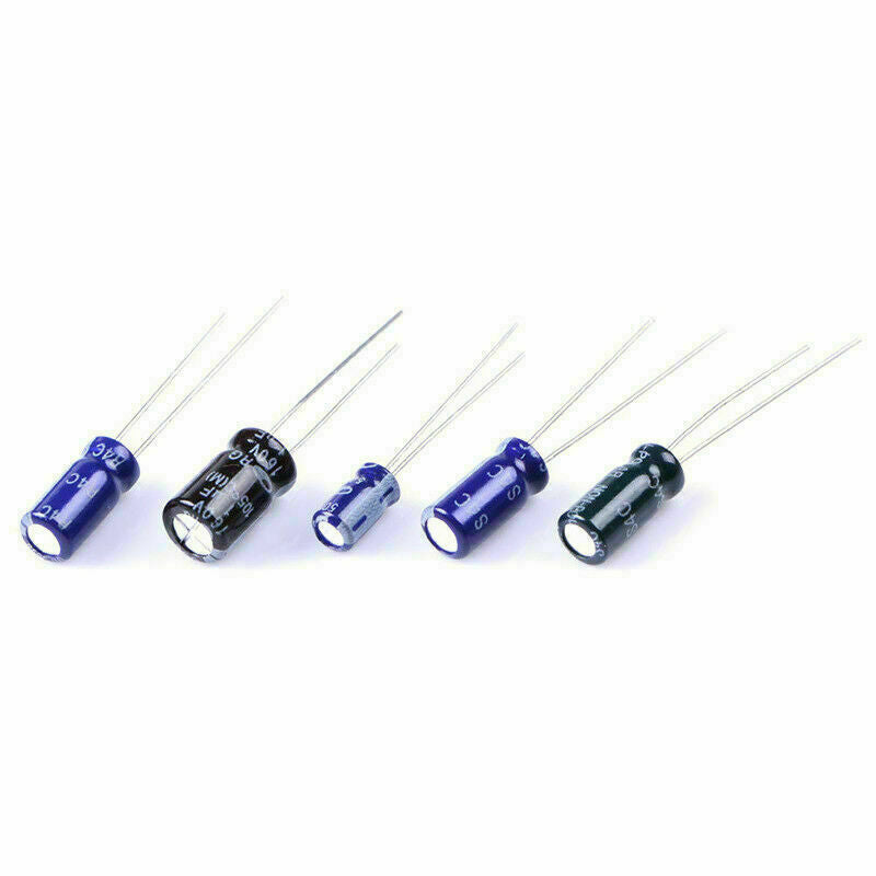 120x 12 Types 0.1UF-220UF High Frequency LOW Radial Capac D3G1 I7X6