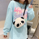 Girl Fashion Panda Shape Shopping Bag Travel Women Mobile Phone Pouch Handbag