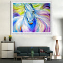 5D DIY Full Drill Diamond Painting Horse Painting Embroidery Needlework Dec