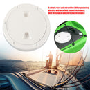 Round Deck Inspection Access Hatch Cover Boat Screw Out Deck Plate (6 inch)
