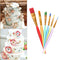 6pcs DIY Tool Pen Cake Icing Decorating Painting Brush Fondant Sugar Craft Newly