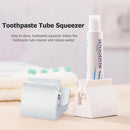 Plastic Toothpaste Squeezer Tooth Paste Tube Dispenser Seat Holder (White) Newly