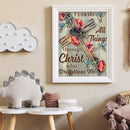 5D DIY Diamond Painting Full Square Drill Cross English