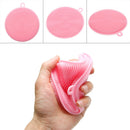 3 Colors Multifunctional Silicone Bowl Bowl/Plate Cleaning Brush Kitchen