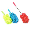 EXTENDABLE TELESCOPIC MICROFIBRE FEATHER DUSTER CLEANING EXTENDING BRUSH. L6Z4