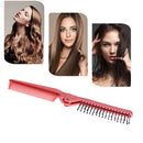 Folding Hair Comb Anti Static Plastic Foldable Beard Pocket Brush (Red) Newly