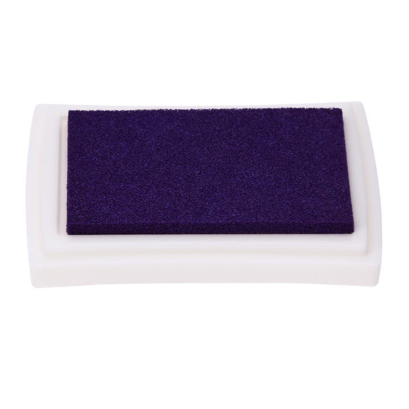 Inkpad DIY Home Stamp Ink Pad Scrapbooking Printing Stationery(Purple) Newly