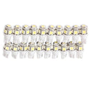 20PCS T10 5050 5SMD LED White Light Car Side Wedge Tail Light Lamp Bright