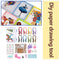 21pcs Handmade DIY Quilled Paper Beginner Set Craft Quilling Tool Paper Decor