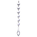 12pcs Crystal Bead Curtain Beads Pendant Wedding Hanging Curtain Home Decor