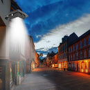 6LED Solar Light Outdoor Motion Sensor Garden Yard Wall Lamp (Cold White)  Newly