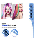 Anti-static Hairdressing Comb Hair Trimmer Comb for Hair Styling (Blue) Newly