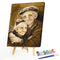 Oil Paint By Numbers Elder Coupe Coloring Picture Digital L452