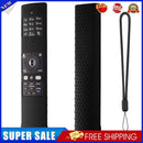 For LG AN-MR700 TV Remote Control Case Anti-Slip Shockproof Cover (Black)