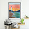 Sunset Lighthouse Oil Paint By Numbers Wall Art Craft Home Decoration No Frame
