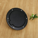 Fuel Tank Cap Black ABS Tank Cover Replacement for Jeep Wrangler JK 07-16