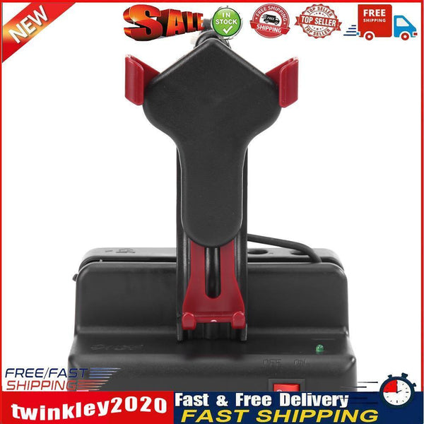 Phone Swing Automatic Shake Motion Brush Step Safety Wiggler (Dark Red) Newly