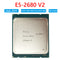 For Intel Xeon E5-2680 V2 DDR3 10 Core Processor for X79 LGA 2011 Computer CPU