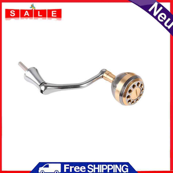 Fishing Reel Folding Rocker Grip Pill Spinning Fishing Wheel Handle (M)