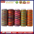 5pcs Rainbow Color Sewing Thread Hand Quilting Embroidery Sewing Thread