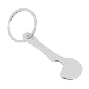 Decor Anti-lost Substitute Coin Key Hook Metal Keychain Shopping Cart Token