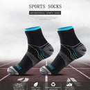 2pcs Sweat-Absorbent Lightweight Compression Socks Unisex Outdoor Bicycle Socks